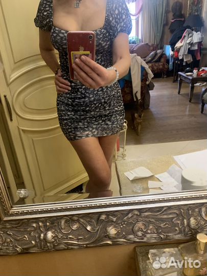 Платье topshop новое с биркой сетка S размер