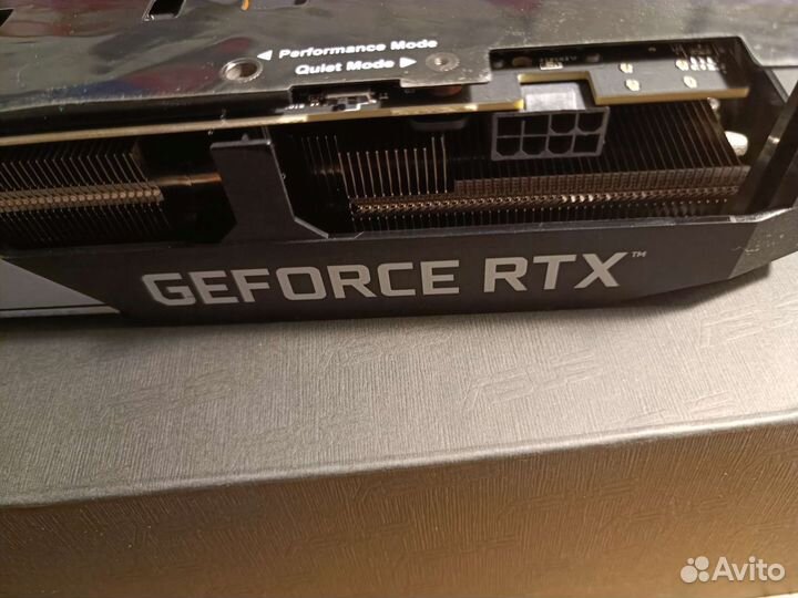 Видеокарта asus rtx 3060 ti dual