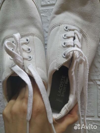 Кеды lacoste 37р