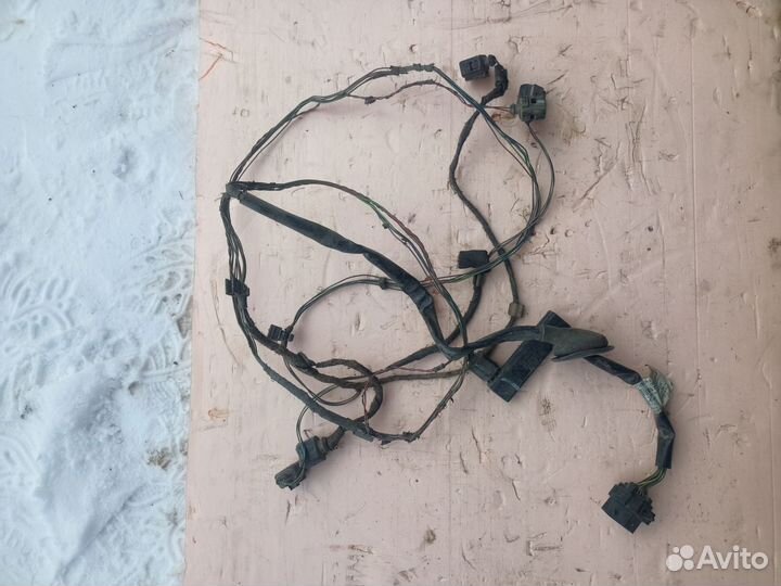 Проводка заднего бампера под парктроники Audi A8 D