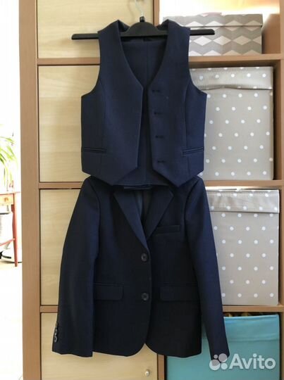 Школьный костюм тройка 128-134