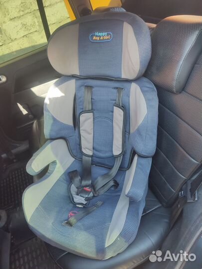 Детское автокресло 9-36 кг,бу
