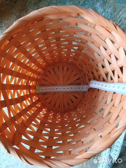 Корзина плетеная, новая