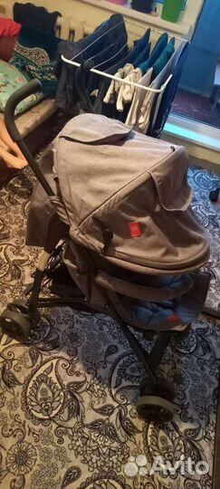 Прогулочная коляска трость бу