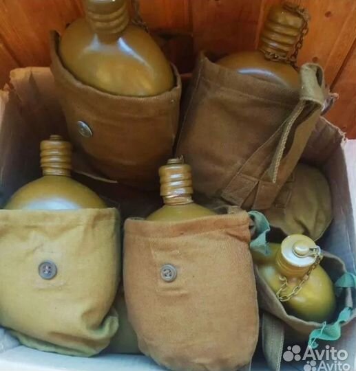 Фляжка армейская СССР новая