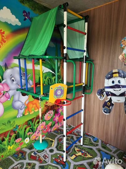 Детская шведская стенка бу