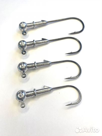 Джиг-головки крючок 4/0-7/0