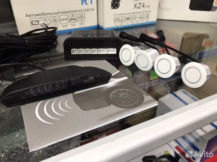 Парктроник parkmaster 4-FJ-40 белый