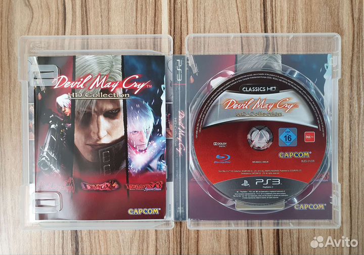 PS3 Devil May Cry HD Collection. Лицензия