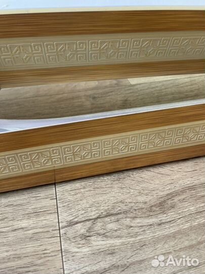 Багетный карниз с поворотом трехрядный legrand