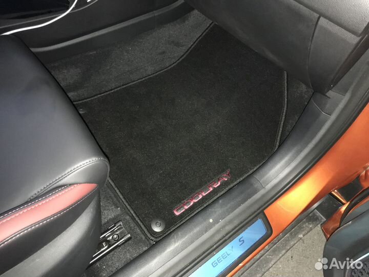 Geely Coolray ворсовые коврики
