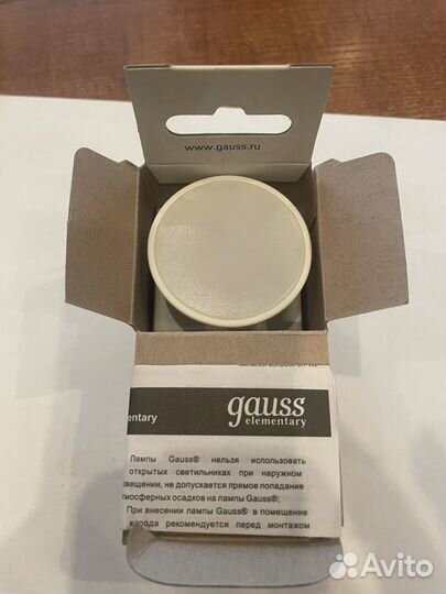 Светодиодная лампа софит Gauss 5,5w LED