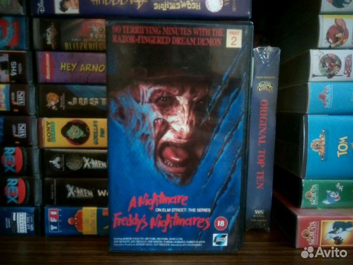 Видеокассеты Кошмары Фредди (1988-1990)
