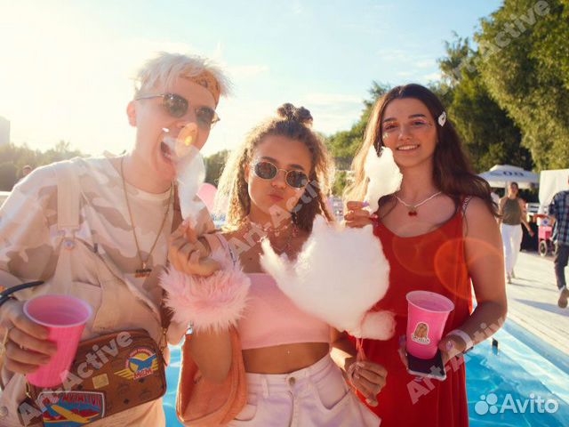 Аренда тележки с сладкой ватой