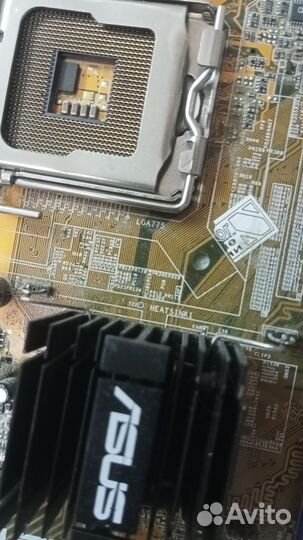 Материнская плата 775