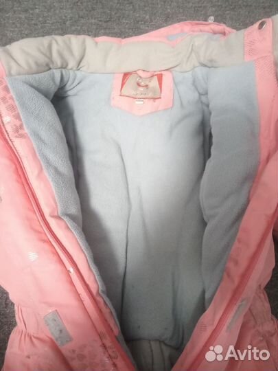 Зимний комбинезон для девочки 122 128