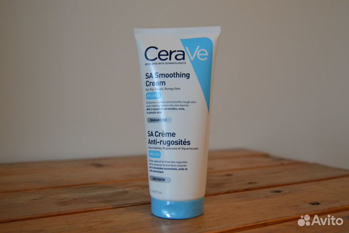 Смягчающий и отшелушивающий крем CeraVe SA 177 мл