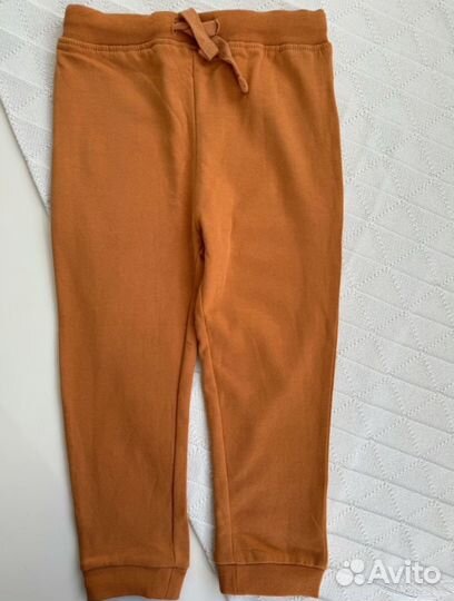 Штаны с начёсом, джоггеры для малышей 2 штуки