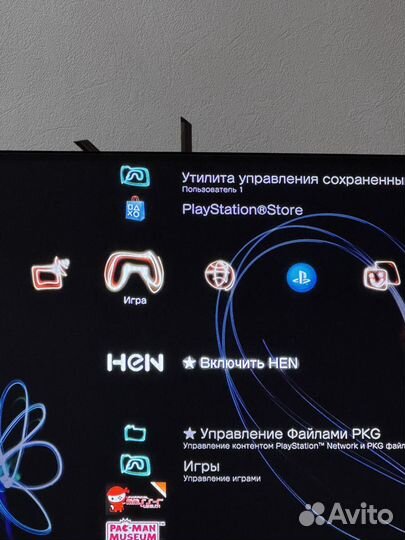 Sony playstation 3 прошитая Hen