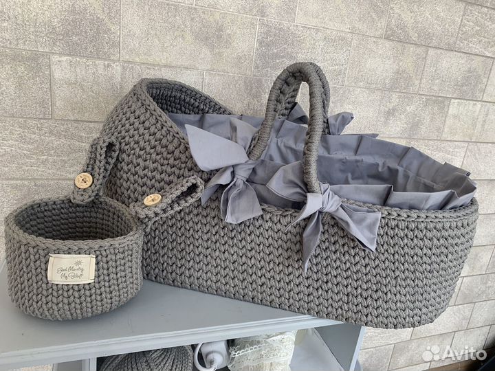 Корзина плетеная детская