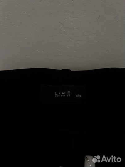 Брюки кюлоты lime