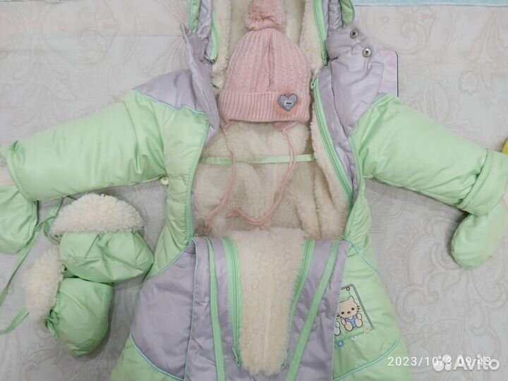 Комбинезон трансформер(зима-весна), 80 размер