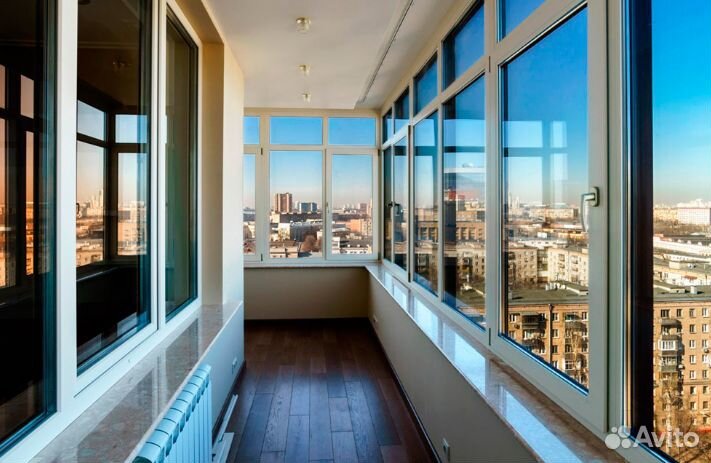 Остекление балконов и лоджий