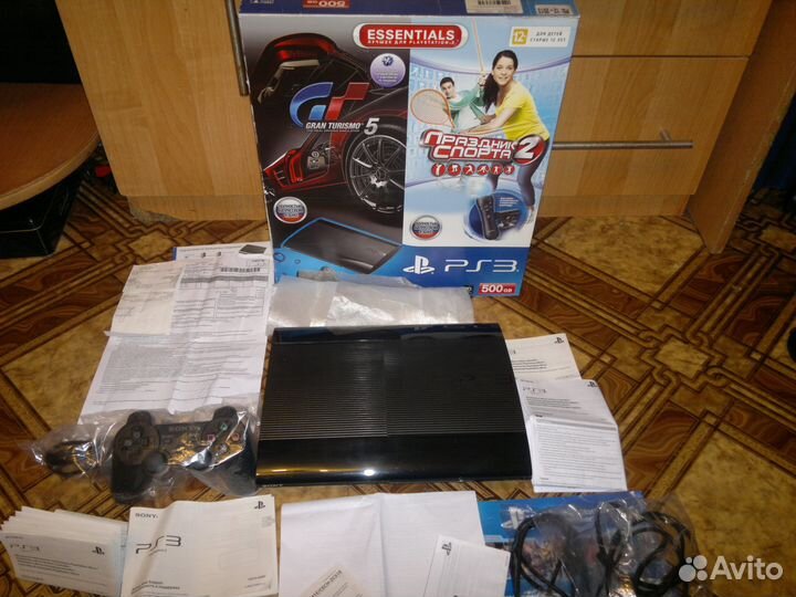 Sony Ps3 +60 прошитая топ. игр