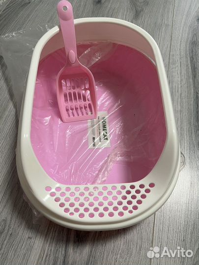 Лоток с совком для кошек