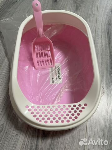 Лоток с совком для кошек