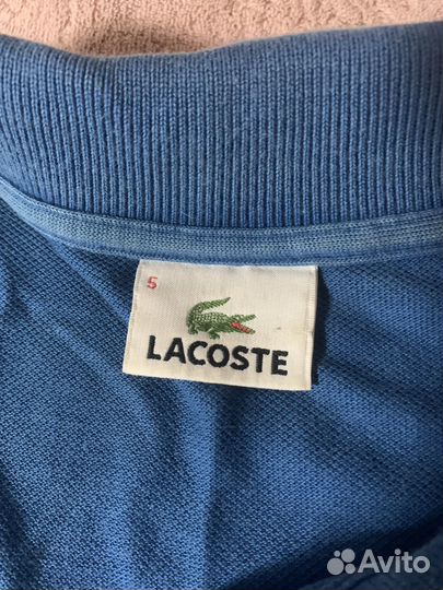 Lacoste polo с длинным рукавом