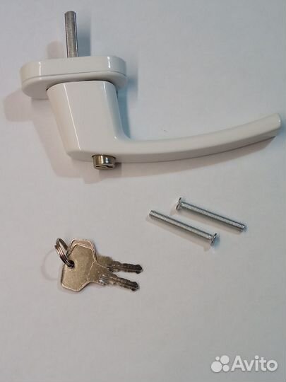 Ручка оконная с замком и ключом, детская защита