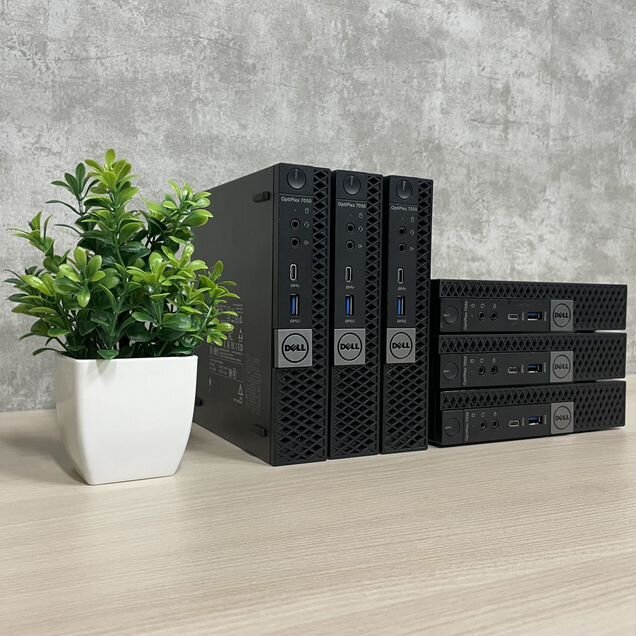 Неттоп Dell 7050 micro i3 i5 Wi-Fi Мини пк