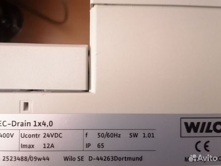 Щит управления дрен. насосом wilo EC - Drain 1x4,0