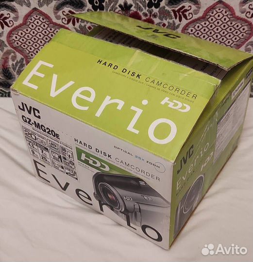 Видеокамера jvc gz-mg20e