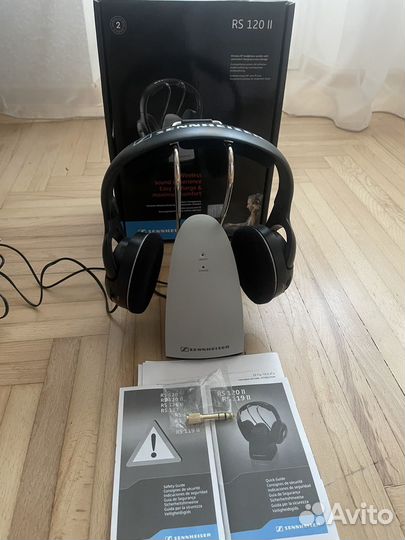 Беспроводные наушники sennheiser rs120ii
