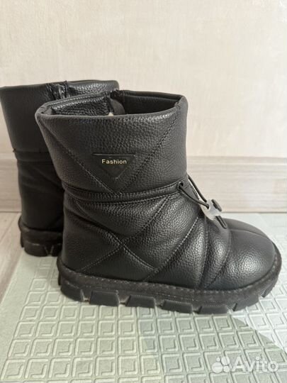 Дутики зимние для девочки 32 размер