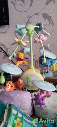 Мобиль-ночник Tomy Винни