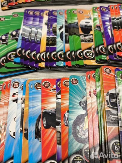 Карточки супер гонки