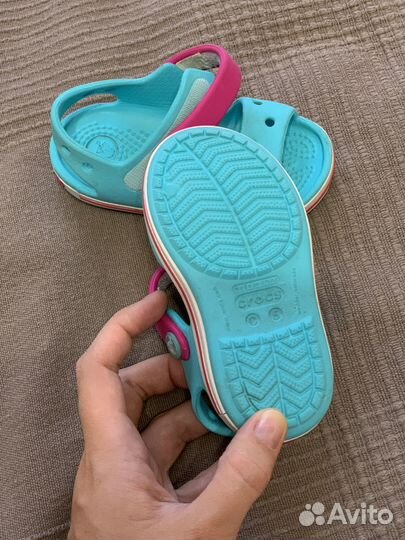Сланцы детские crocs для девочек