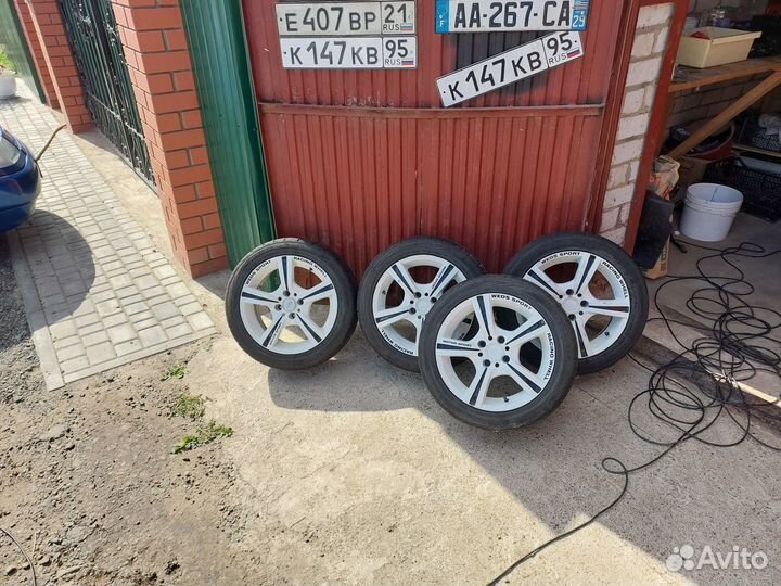 R15 Dunlop Direzza DZ102 195/50, PCD 4x98 DIA 58.5