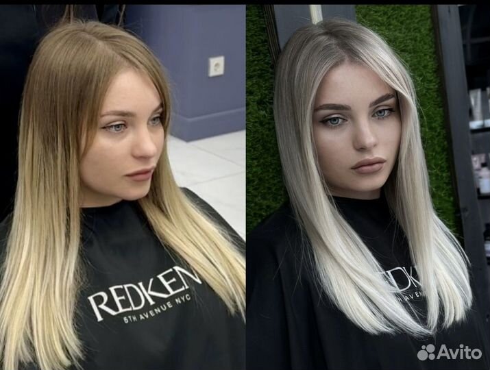 Модель на сложные окрашивания