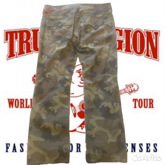 Джинсы true religion camo