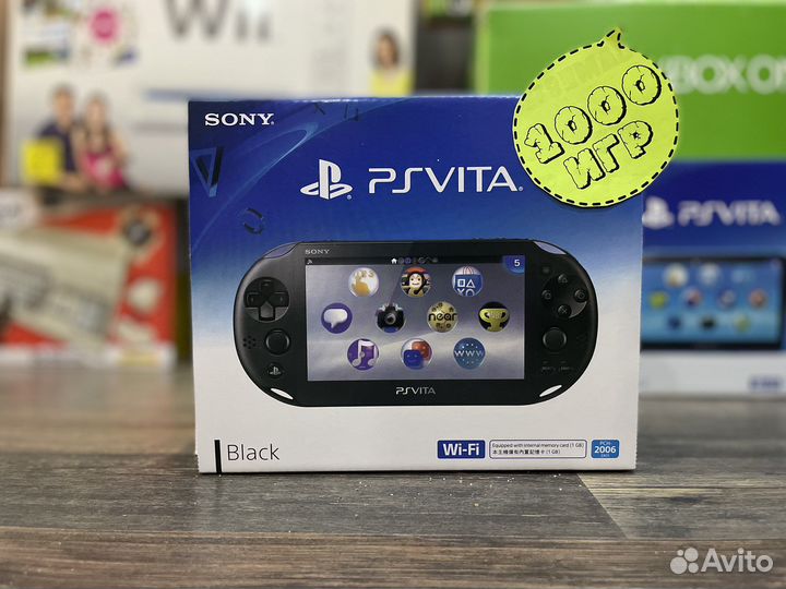 Ps Vita slim 1000+ игр Состояние Новые