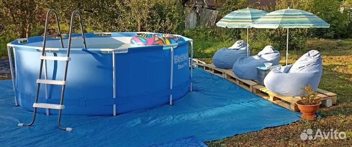 Бассейн каркасный 305х100см