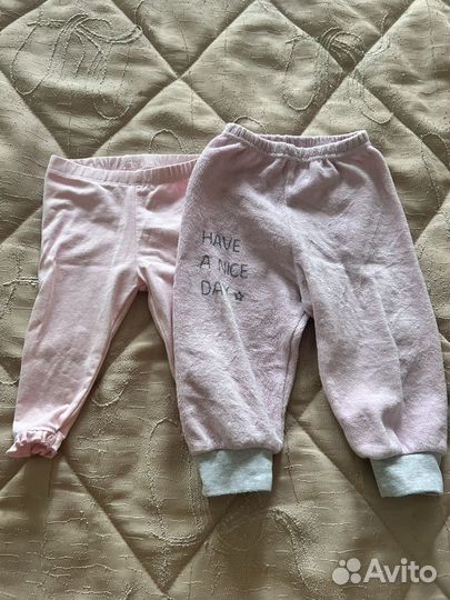 Вещи пакетом для девочки 68 74 80