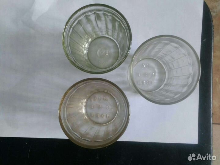 Стаканы граненые СССР