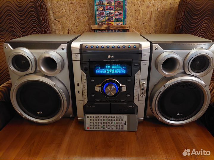 Музыкальный центр lg с караоке бу