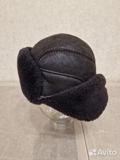 Мужская зимняя шапка ушанка меховая