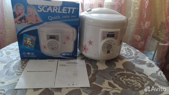 Мультиварка scarlett мsc 411